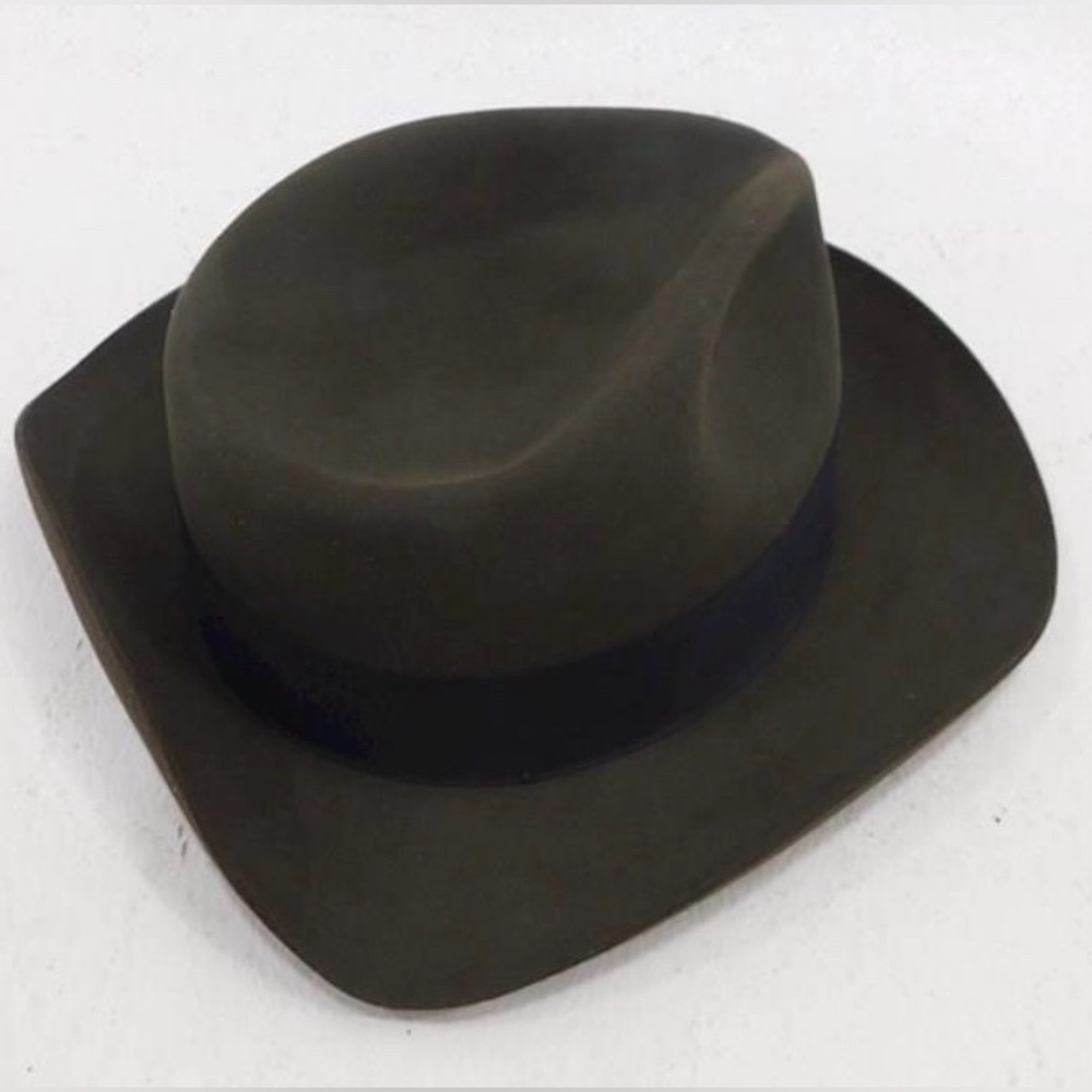 Stetson Cowboy Hat The Gun Club Cabelas Three Forks Hat Size 54 Size 6 3/4 - Picture 3 of 17